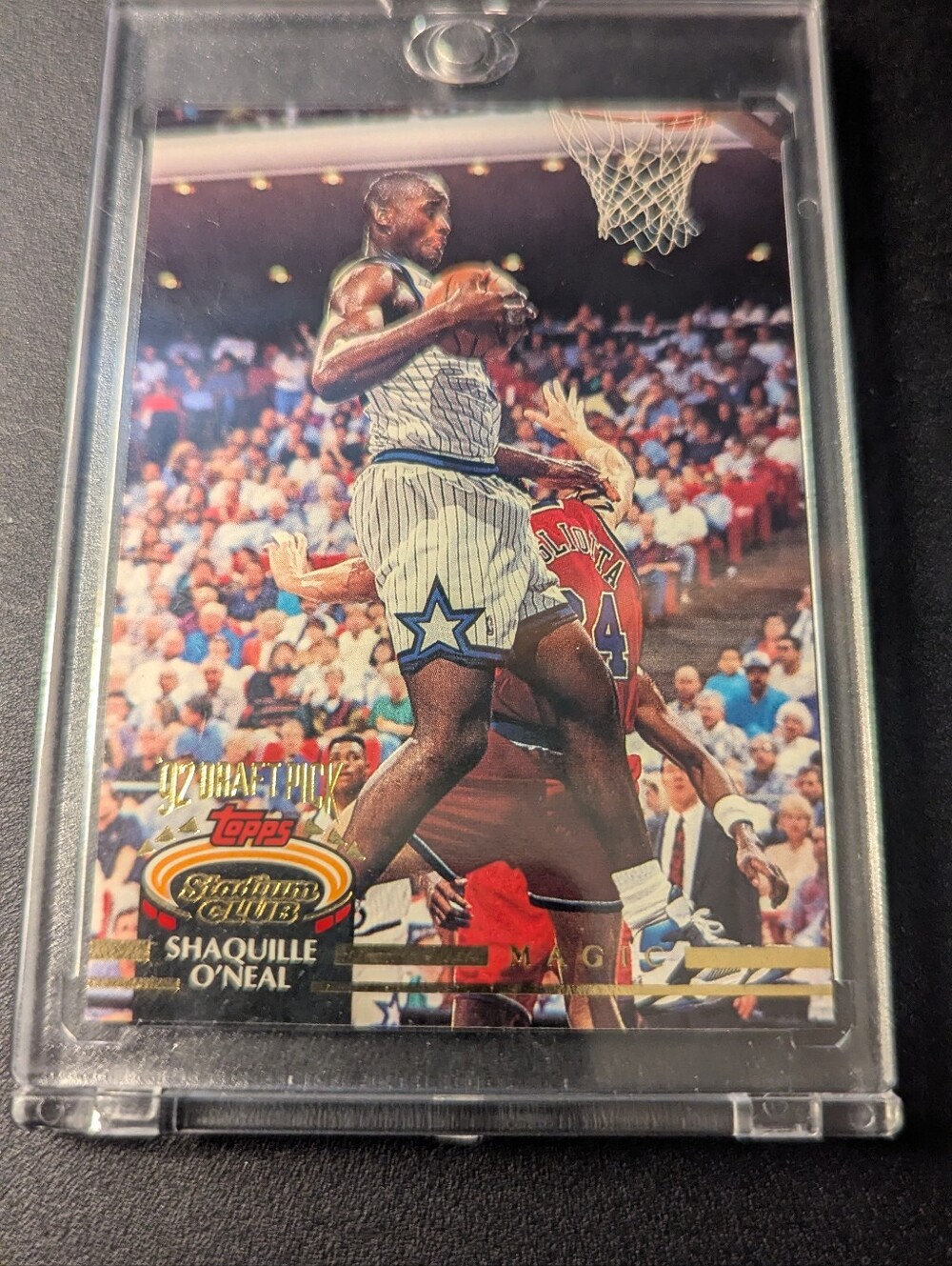 Topps Shaquille O'Neal Collectible Basketball Card - Blue/White Rookie Card